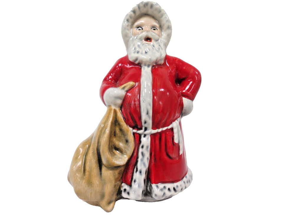 Vintage 1975 Goebel Santa Claus Figurine 44 350-09 West Germany Christmas Decor